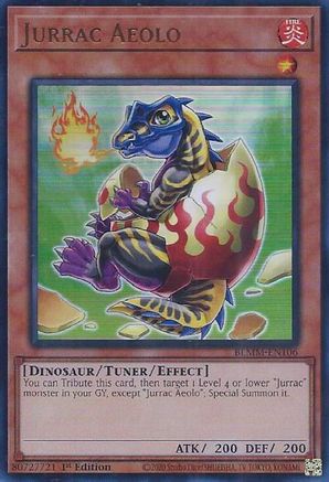 Jurrac Aeolo [BLMM-EN106] - Battles of Legend: Monster Mayhem 1st Edition - Ultra Rare