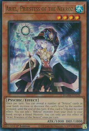 Ariel, Priestess of the Nekroz [BLMM-EN128] - Battles of Legend: Monster Mayhem 1st Edition - Ultra Rare
