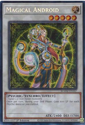 Magical Android [BLMM-EN147] - Battles of Legend: Monster Mayhem 1st Edition - Secret Rare - Trinity Hobby