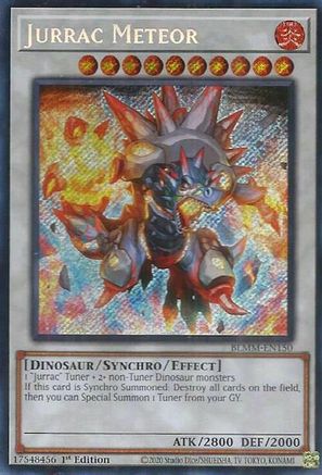 Jurrac Meteor [BLMM-EN150] - Battles of Legend: Monster Mayhem 1st Edition - Secret Rare - Trinity Hobby