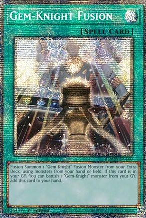 Gem-Knight Fusion (Starlight Rare) [BLMM-EN160] - Battles of Legend: Monster Mayhem 1st Edition - Starlight Rare - Trinity Hobby