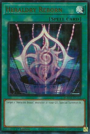 Heraldry Reborn [BLMM-EN162] - Battles of Legend: Monster Mayhem 1st Edition - Ultra Rare - Trinity Hobby