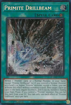 Primite Drillbeam [BLMM-EN173] - Battles of Legend: Monster Mayhem 1st Edition - Secret Rare - Trinity Hobby
