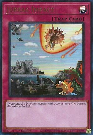 Jurrac Impact [BLMM-EN175] - Battles of Legend: Monster Mayhem 1st Edition - Ultra Rare - Trinity Hobby