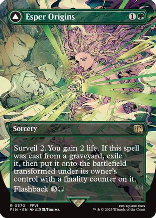 Esper Origins (Borderless)  [Foil]  (FIN-370) - [FINAL FANTASY] - Trinity Hobby
