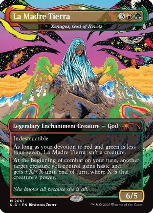 La Madre Tierra - Xenagos, God of Revels (SLD-2061) - [Secret Lair Drop Series] - Trinity Hobby