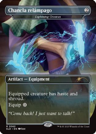 Chancla relámpago - Lightning Greaves (SLD-2062) - [Secret Lair Drop Series] - Trinity Hobby