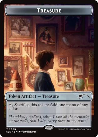 Treasure Token (2065) (SLD-2065) - [Secret Lair Drop Series] - Trinity Hobby