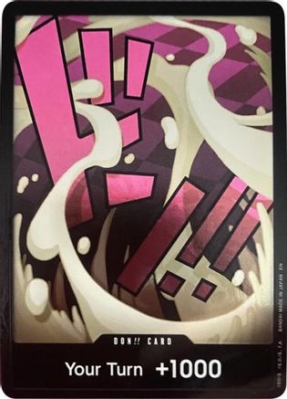 DON!! Card (Katakuri) (Double Pack Set Vol. 7) - [A Fist of Divine Speed] Foil - Trinity Hobby