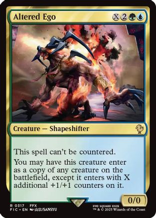 Altered Ego (Surge Foil)  [Foil]  (FIC-317) - [Commander: FINAL FANTASY] - Trinity Hobby