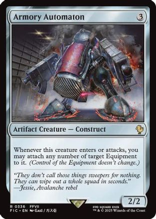 Armory Automaton (Surge Foil)  [Foil]  (FIC-336) - [Commander: FINAL FANTASY] - Trinity Hobby