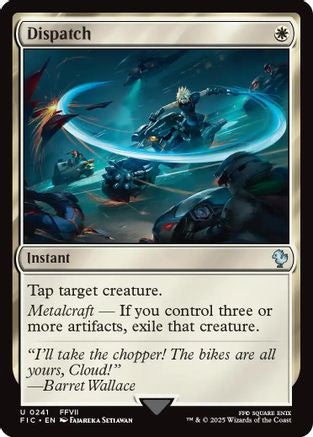 Dispatch (Surge Foil)  [Foil]  (FIC-241) - [Commander: FINAL FANTASY] - Trinity Hobby