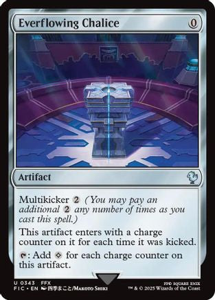Everflowing Chalice (Surge Foil)  [Foil]  (FIC-343) - [Commander: FINAL FANTASY] - Trinity Hobby