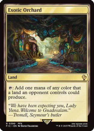 Exotic Orchard (Surge Foil)  [Foil]  (FIC-390) - [Commander: FINAL FANTASY] - Trinity Hobby