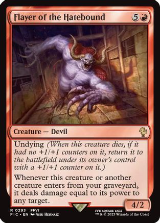 Flayer of the Hatebound (Surge Foil)  [Foil]  (FIC-293) - [Commander: FINAL FANTASY] - Trinity Hobby