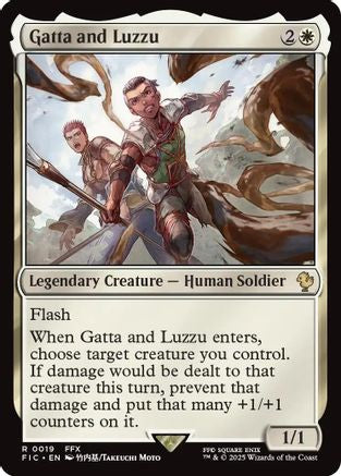 Gatta and Luzzu (Surge Foil)  [Foil]  (FIC-019) - [Commander: FINAL FANTASY] - Trinity Hobby