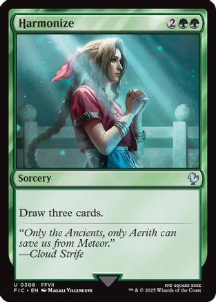 Harmonize (Surge Foil)  [Foil]  (FIC-308) - [Commander: FINAL FANTASY] - Trinity Hobby
