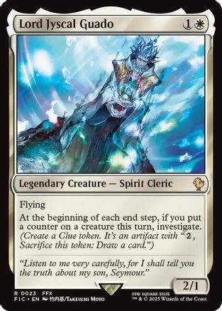 Lord Jyscal Guado (Surge Foil)  [Foil]  (FIC-023) - [Commander: FINAL FANTASY] - Trinity Hobby