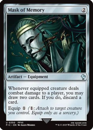 Mask of Memory (Surge Foil)  [Foil]  (FIC-350) - [Commander: FINAL FANTASY] - Trinity Hobby