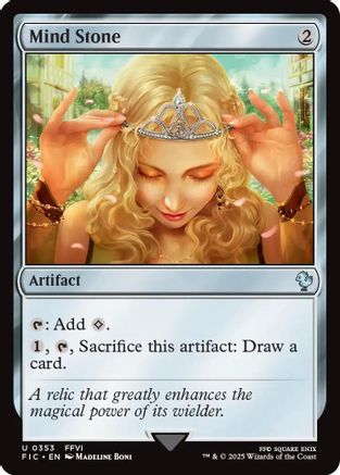 Mind Stone (Surge Foil)  [Foil]  (FIC-353) - [Commander: FINAL FANTASY] - Trinity Hobby