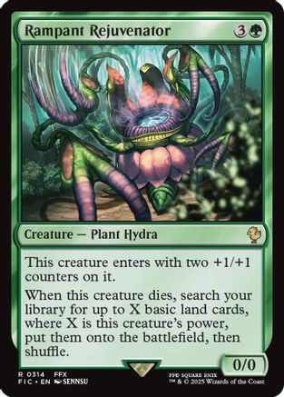 Rampant Rejuvenator (Surge Foil)  [Foil]  (FIC-314) - [Commander: FINAL FANTASY] - Trinity Hobby