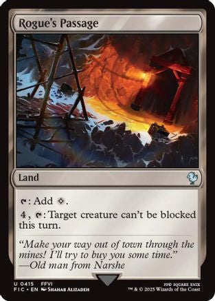 Rogue's Passage (Surge Foil)  [Foil]  (FIC-415) - [Commander: FINAL FANTASY] - Trinity Hobby
