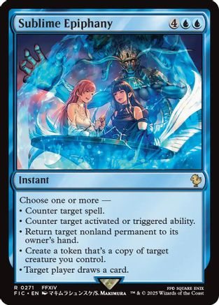 Sublime Epiphany (Surge Foil)  [Foil]  (FIC-271) - [Commander: FINAL FANTASY] - Trinity Hobby