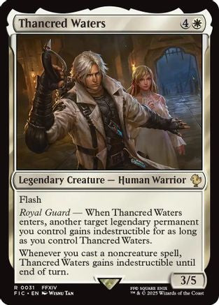 Thancred Waters (Surge Foil)  [Foil]  (FIC-031) - [Commander: FINAL FANTASY] - Trinity Hobby