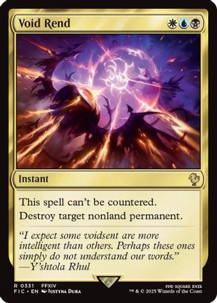 Void Rend (Surge Foil)  [Foil]  (FIC-331) - [Commander: FINAL FANTASY] - Trinity Hobby