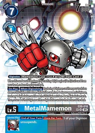 MetalMamemon (SP) (EX9-018) - [Versus Monsters] Foil - Trinity Hobby
