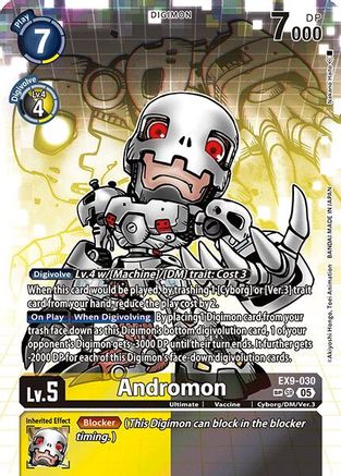 Andromon (SP) (EX9-030) - [Versus Monsters] Foil