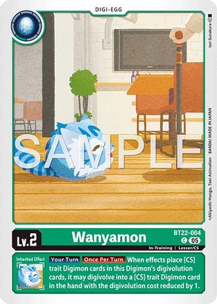 Wanyamon (BT22-004) - [Cyber Eden] - Trinity Hobby