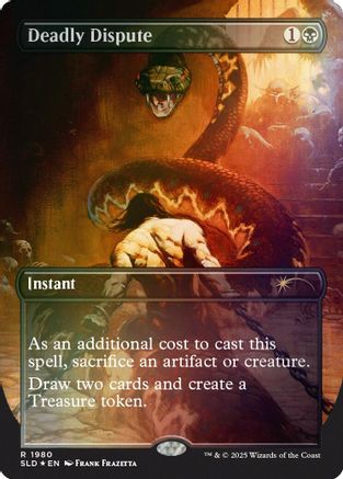 Deadly Dispute (1980) (Rainbow Foil) (SLD-1980) - [Secret Lair Drop Series] Foil - Trinity Hobby