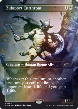 Zulaport Cutthroat (1982) (Rainbow Foil) (SLD-1982) - [Secret Lair Drop Series] Foil - Trinity Hobby