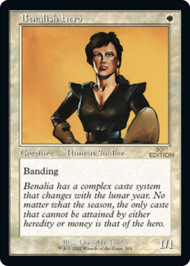 Benalish Hero (Retro) [30th Anniversary Edition] - Trinity Hobby