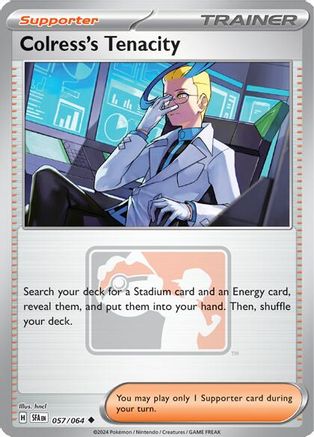 Colress's Tenacity  - ( 057) Reverse Holofoil [League & Championship Cards] - Trinity Hobby