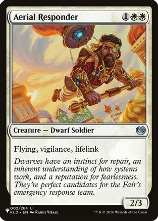 Aerial Responder (KLD)  (LIST-002/264) - [The List Reprints] - Trinity Hobby