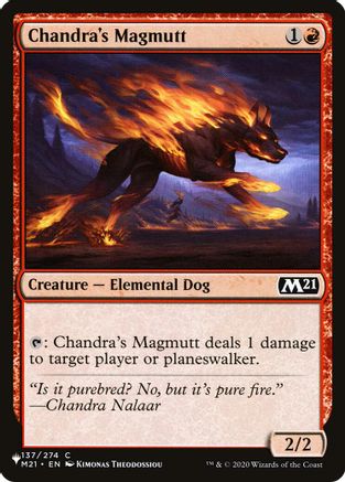 Chandra's Magmutt  (LIST-137/274) - [The List Reprints] - Trinity Hobby