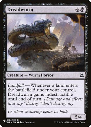 Dreadwurm  (LIST-100/280) - [The List Reprints] - Trinity Hobby