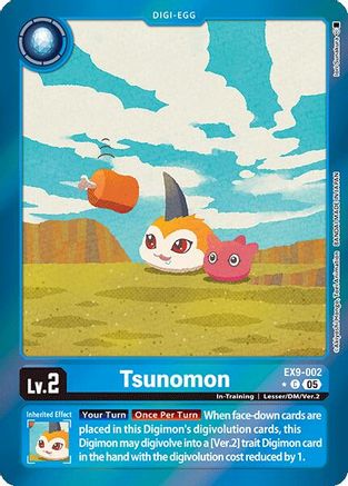 Tsunomon (Limited Foil) (EX9-002) - [Versus Monsters] Foil - Trinity Hobby
