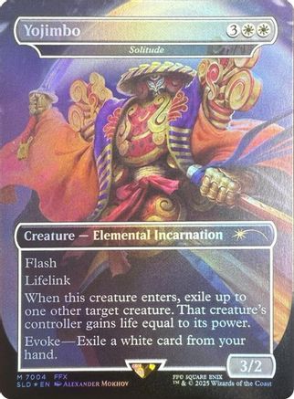 Yojimbo - Solitude (Rainbow Foil)  [Foil]  (SLD-7004) - [Secret Lair Drop Series] - Trinity Hobby