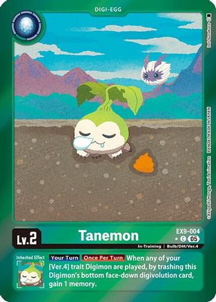 Tanemon (Limited Foil) (EX9-004) - [Versus Monsters] Foil