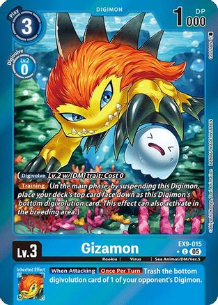 Gizamon (Limited Foil) (EX9-015) - [Versus Monsters] Foil