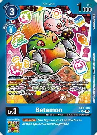 Betamon (Limited Foil) (EX9-016) - [Versus Monsters] Foil - Trinity Hobby