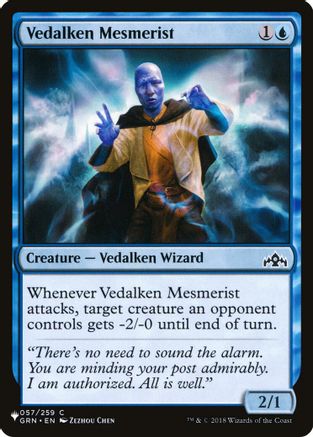 Vedalken Mesmerist  (LIST-057/259) - [The List Reprints] - Trinity Hobby