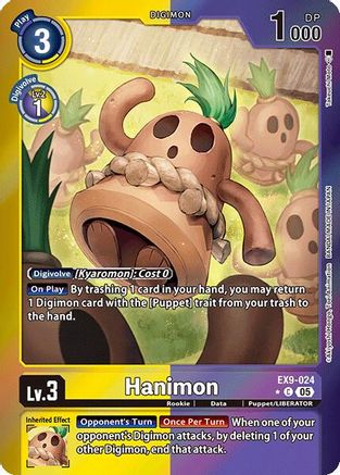 Hanimon (Limited Foil) (EX9-024) - [Versus Monsters] Foil - Trinity Hobby