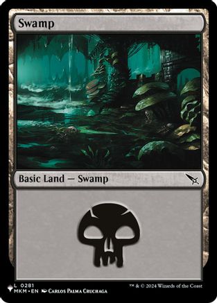 Swamp (MKM)  (LIST-281) - [The List Reprints] - Trinity Hobby