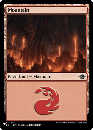 Mountain (LCI)  (LIST-399) - [The List Reprints] - Trinity Hobby