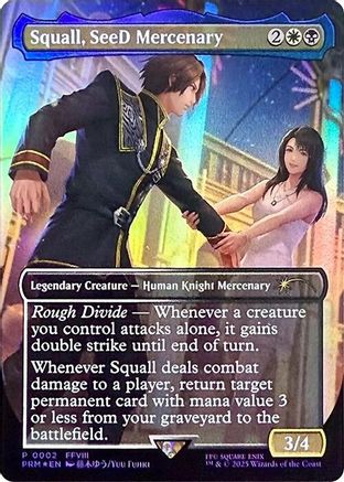 Squall, SeeD Mercenary  [Foil]  (SSP-002) - [Standard Showdown Promos] - Trinity Hobby