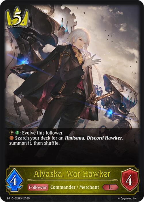 Alyaska, War Hawker (BP10-021EN) [Gods of the Arcana]